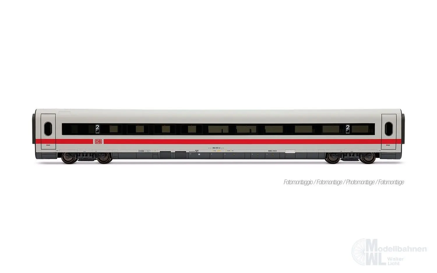 Lima 4687 - Ergänzungswagen Set ICE 1 DB Ep.VI Bock auf Graubünden 5.tlg. H0/GL