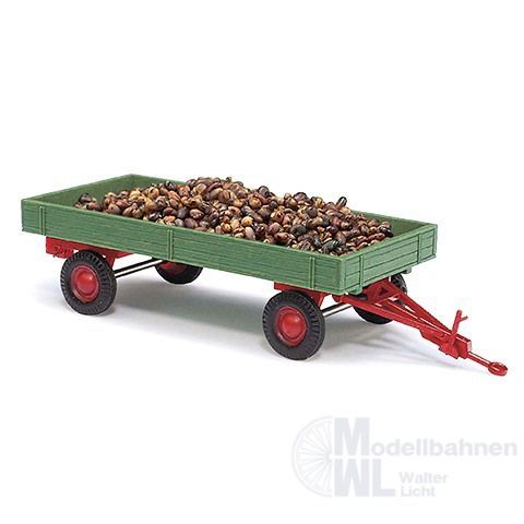 Busch 59973 - Anhänger mit Rüben H0 1:87 Busch 59973 - Anhänger mit Rüben H0 1:87