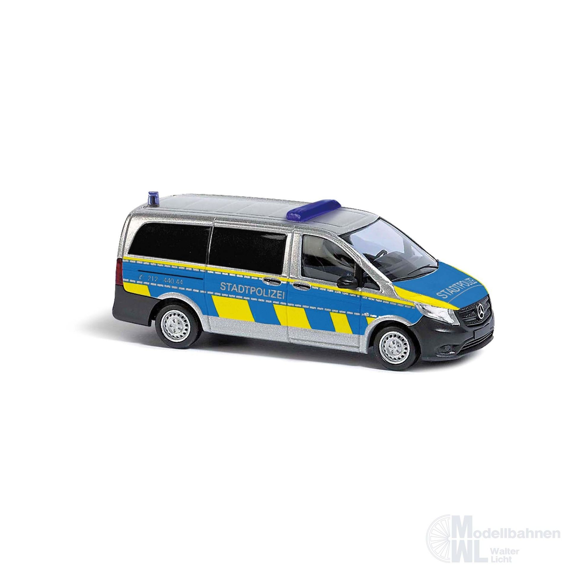 Busch 51109 - Mercedes Vito Polizei Frankfurt H0 1:87 Busch 51109 - Mercedes Vito Polizei Frankfurt H0 1:87