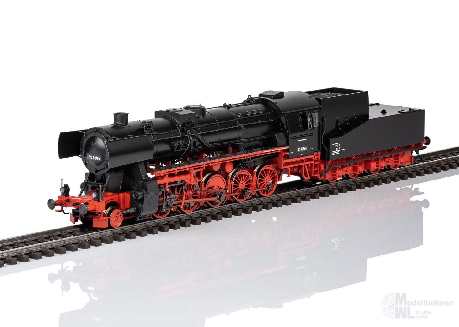 Märklin 39535 - Dampflok BR 52 DB Ep.III Tender K4 T30 H0/WS Sound