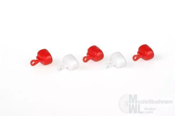 Rietze 70202 - Seilwindenabdeckung rot 5 tlg. H0 1:87