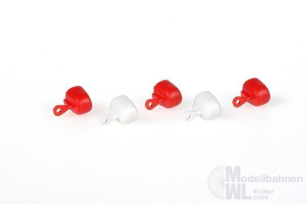 Rietze 70202 - Seilwindenabdeckung rot 5 tlg. H0 1:87