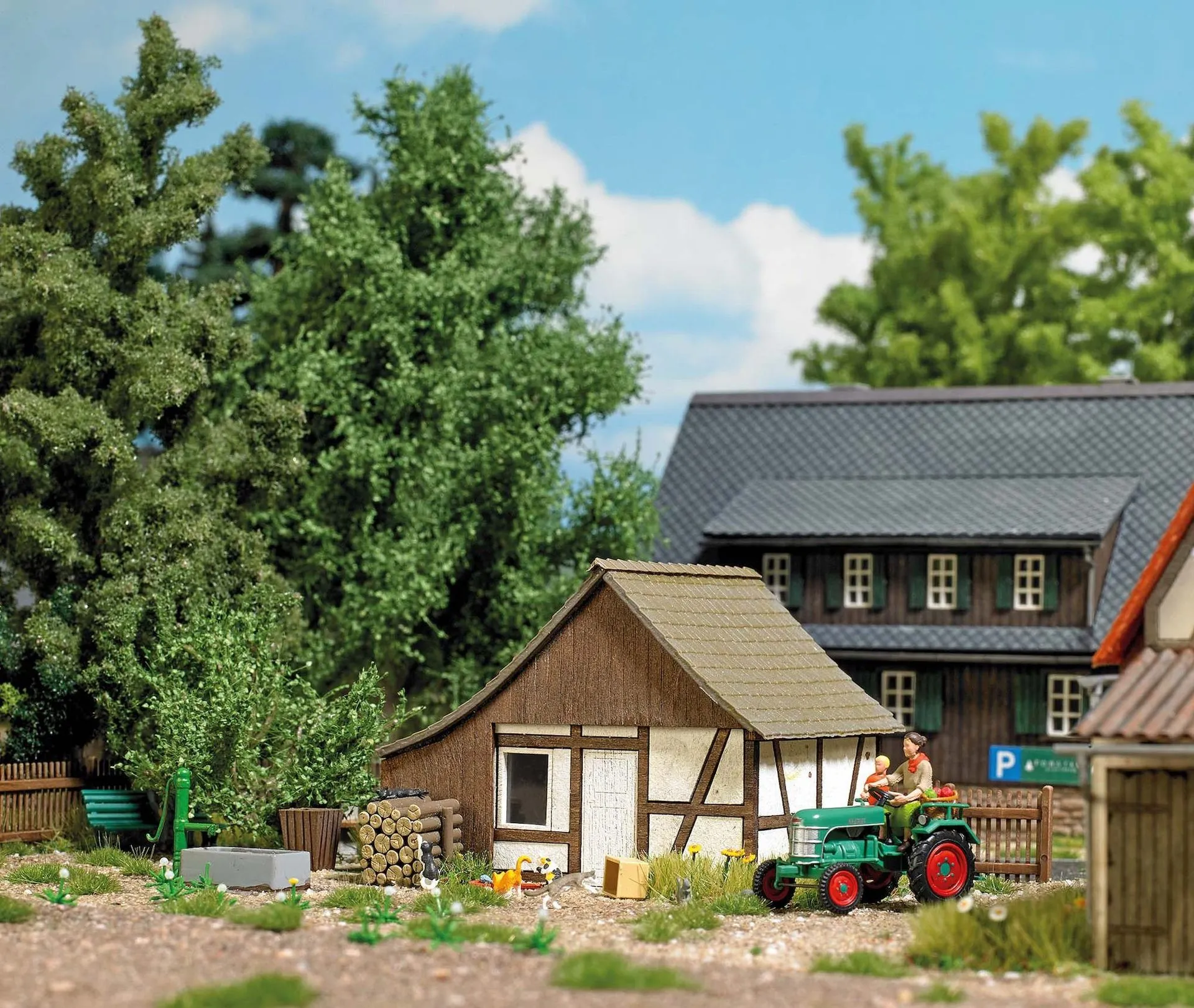 Busch 1903 - Schuppen H0 1:87