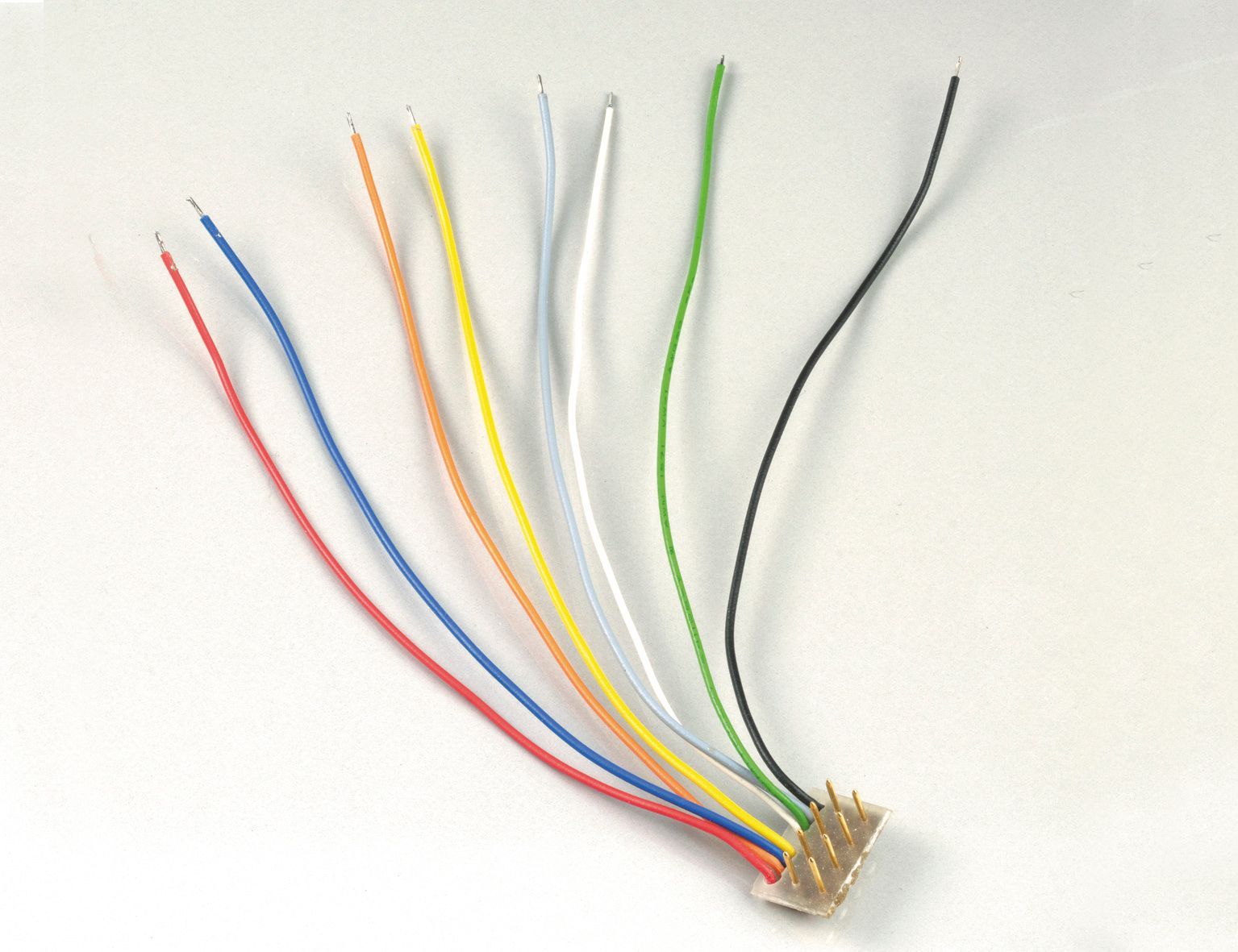 Lenz 80014 - LY014 NEM/NMRA Stecker 88 mm Kabel ohne Stecker