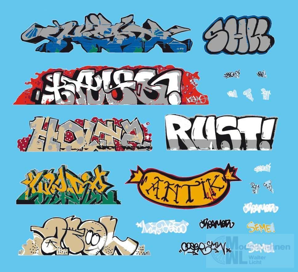 ARTITEC b.v. 10359 - Graffiti H0 1:87 ARTITEC b.v. 10359 - Graffiti H0 1:87