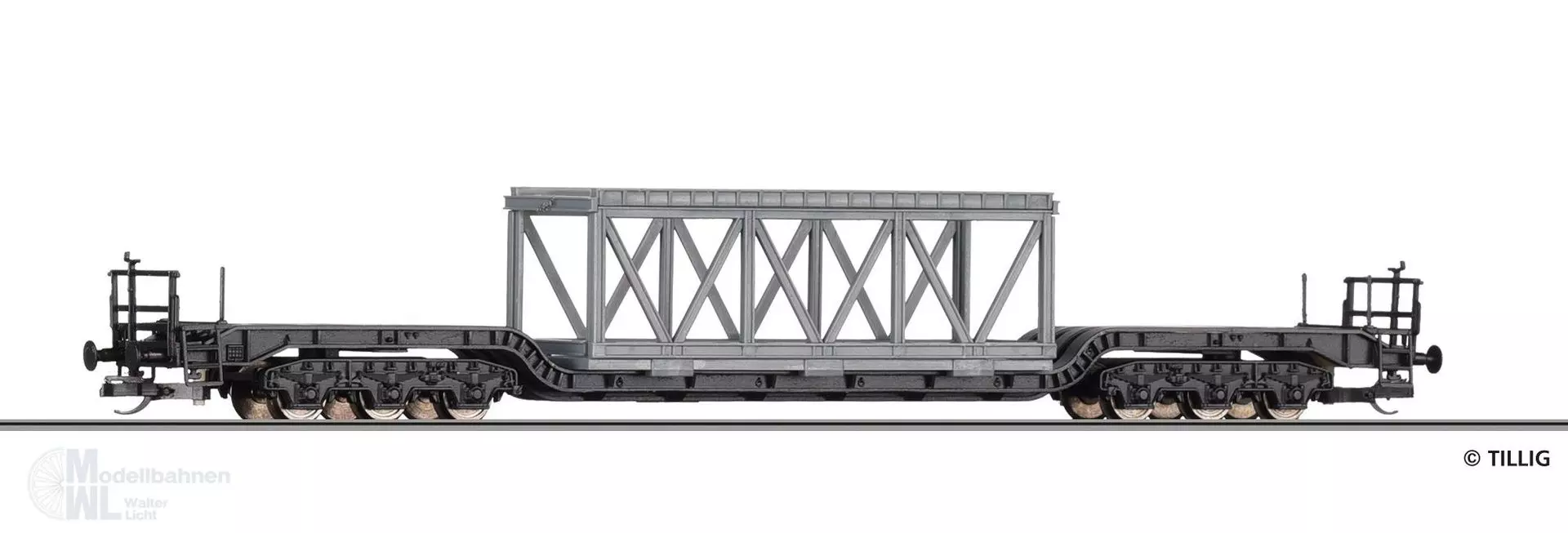 Tillig 95016 - Tiefladewagen DB Ep.IV TT 1:120