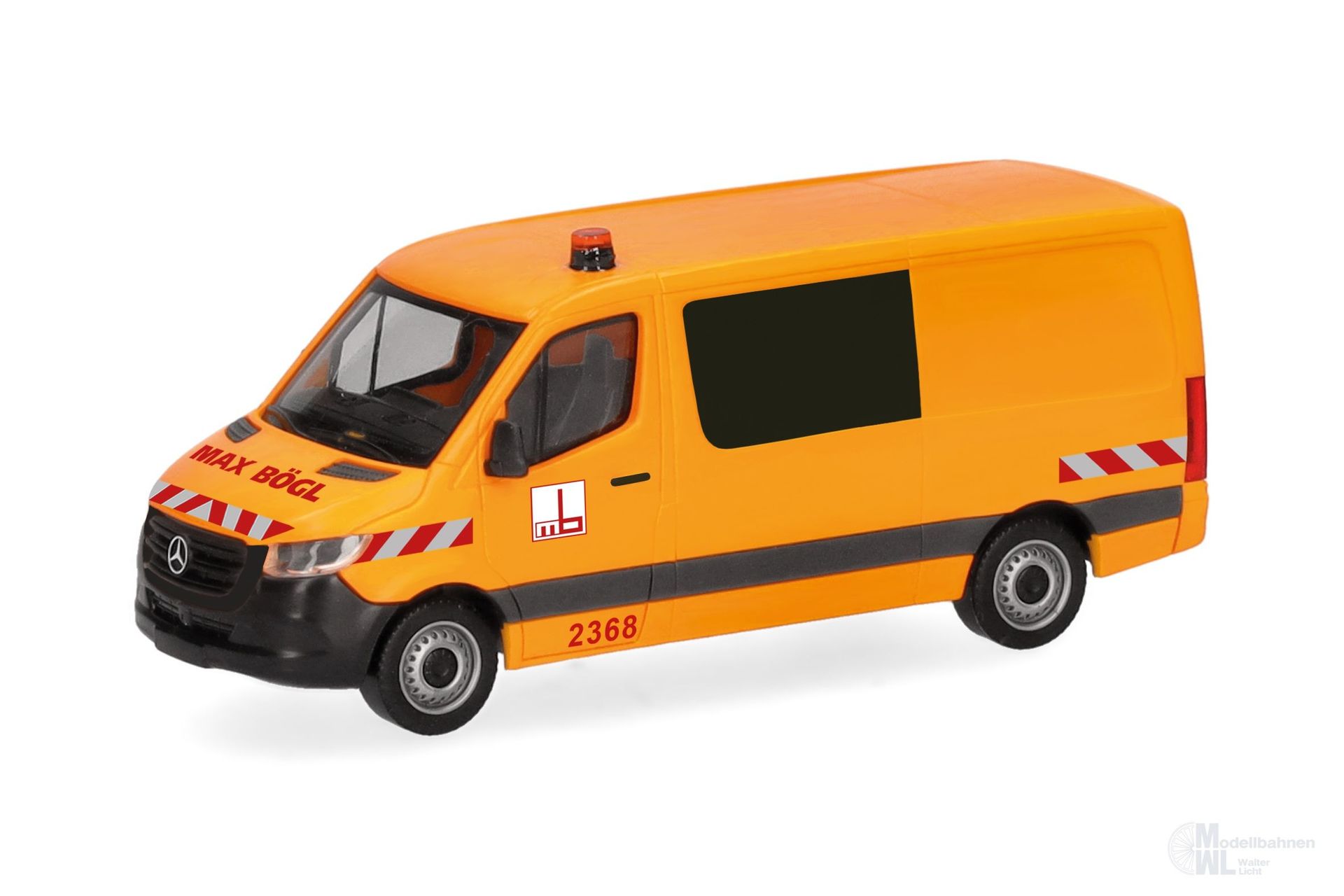 Herpa 098663 - Mercedes-Benz Sprinter 18 Halbbus Max Bögl H0 1:87