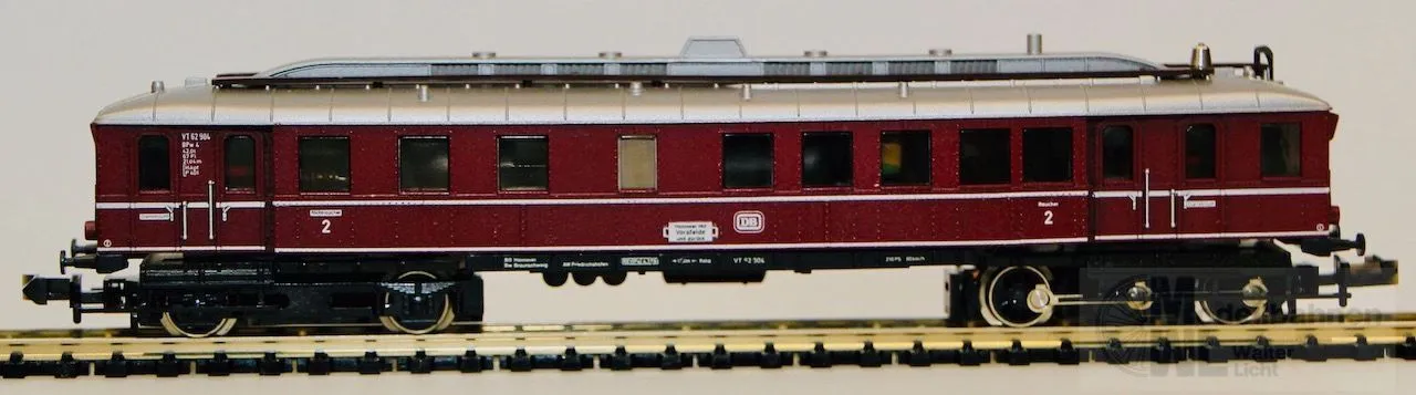 Trix 12096 - MINITRIX - Triebwagen VT 62 904 DB Ep.III N 1:160