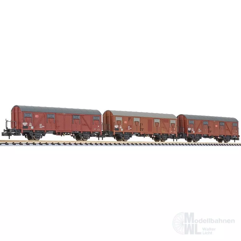 Liliput 260136 - Güterwagen Set DB Ep.V 3.tlg. N 1:160