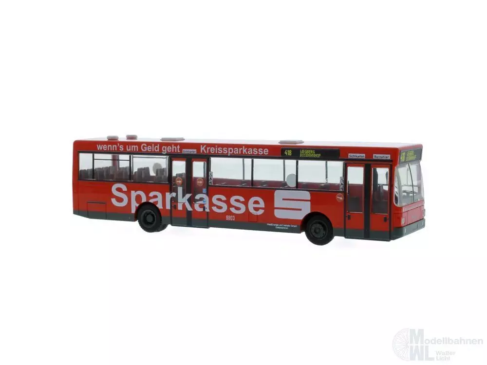Rietze 72128 - MAN SL 202 Kreiswerke Heinsberg-Sparkasse H0 1:87