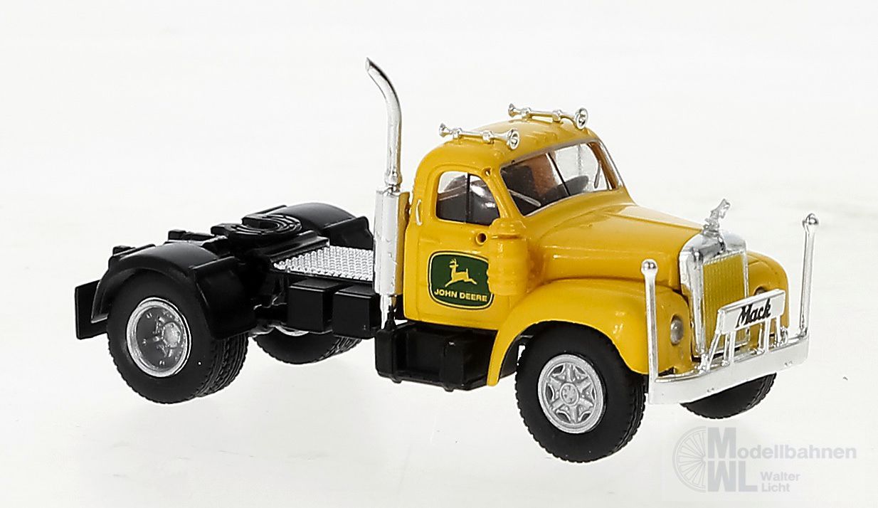 Brekina 85978 - Mack B61 gelb John Deere H0 1:87 Brekina 85978 - Mack B61 gelb John Deere H0 1:87