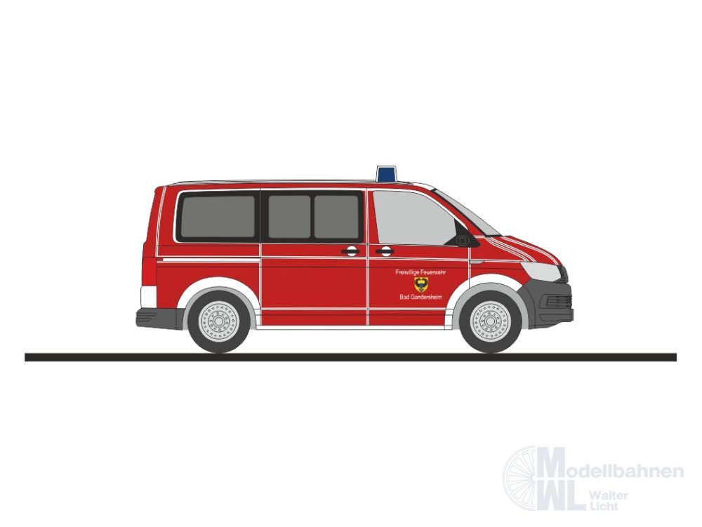 Rietze 53936 - Volkswagen T6 FW Bad Gandersheim H0 1:87