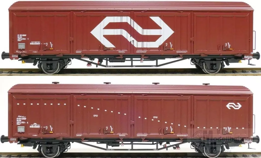 Exact Train 20823 - Güterwagen Set NS Ep.IV 2.tlg. H0/GL