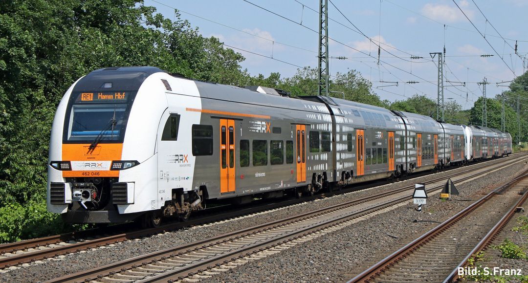 Jägerndorfer Modellbahn 73502 - Triebzug BR 462 Desiro RRX/NX Ep.VI HC 4-tlg. N 1:160 Sound