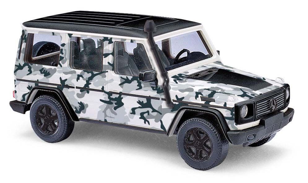 Busch 51423 - Mercedes-Benz G-Klasse Crazy in grey H0 1:87 Busch 51423 - Mercedes-Benz G-Klasse Crazy in grey H0 1:87