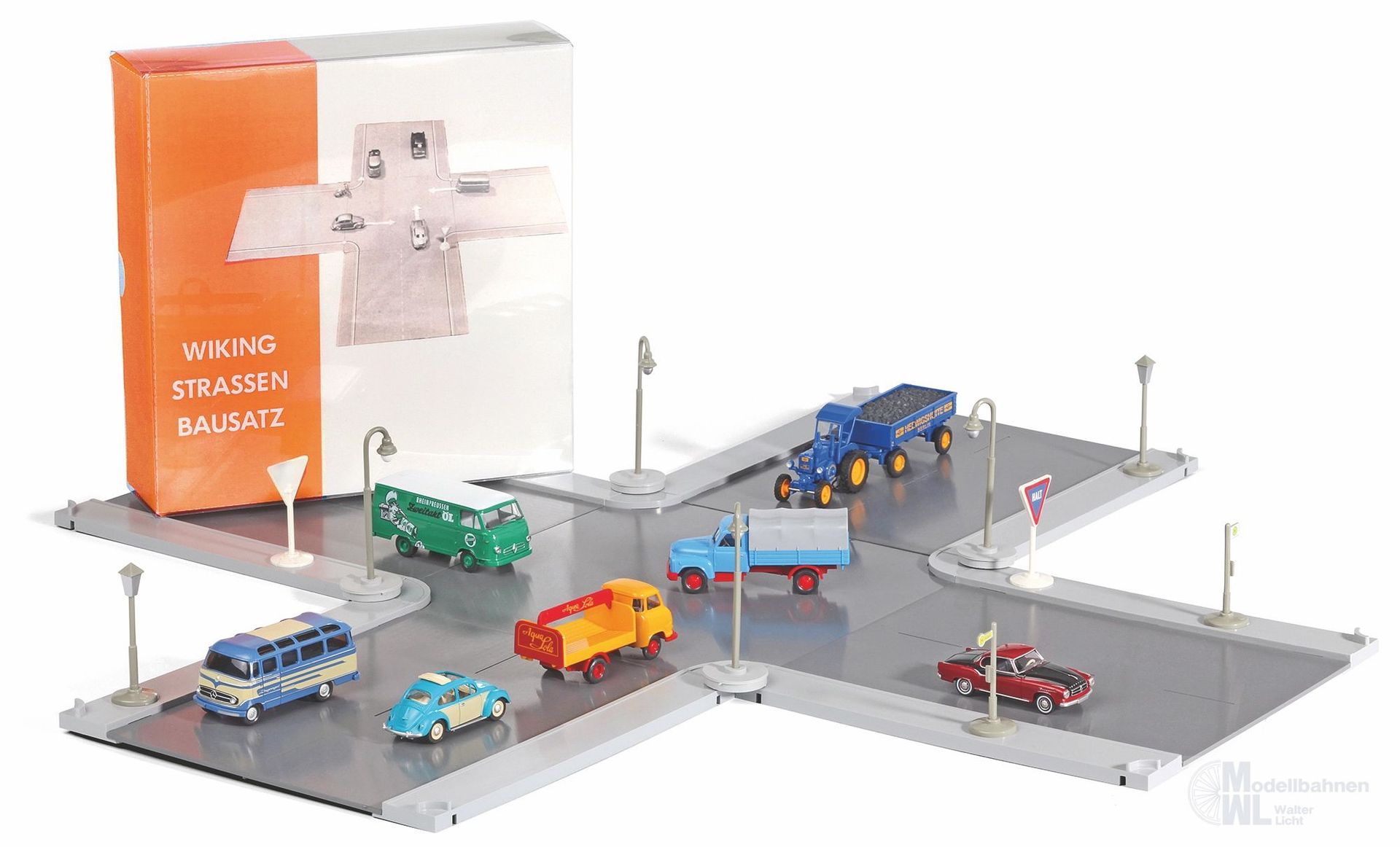 Wiking 119901 - Strassen Bausatz 1:87