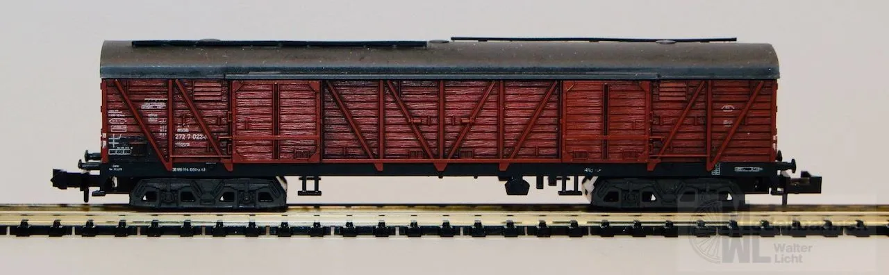 Trix 13503 - MINITRIX - Güterwagen ged. DB Ep.IV ex Bromberg N 1:160