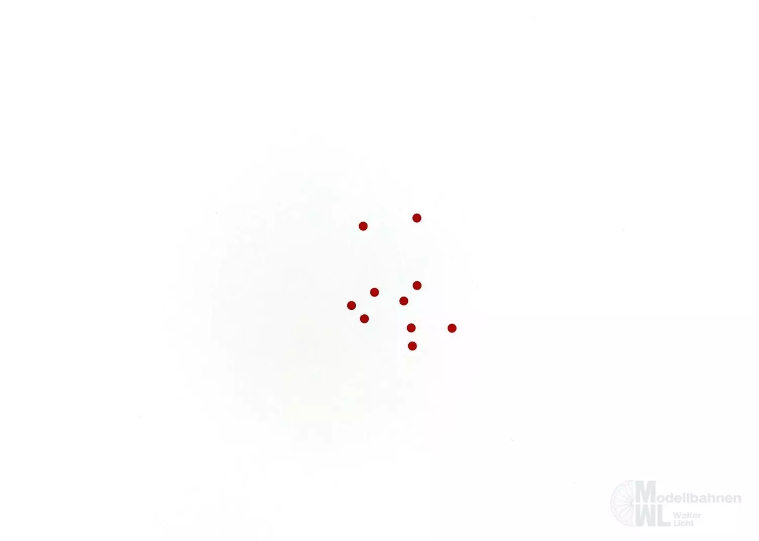 Märklin Ersatzeile E720010 - ERSATZTEIL: Scheibe rot  10 St