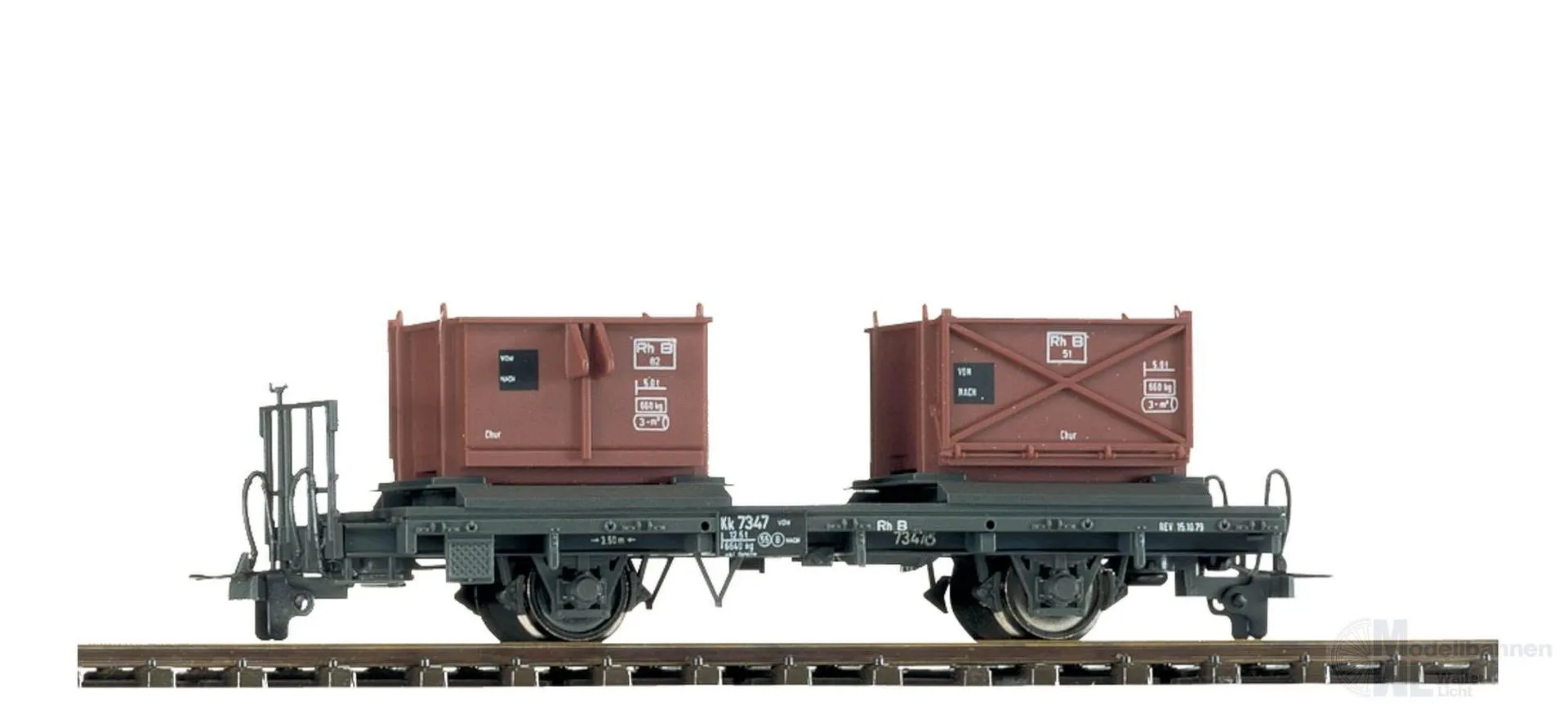Bemo 2258106 - Kieswagen RhB Ep.II/III Lbk 8646 H0m