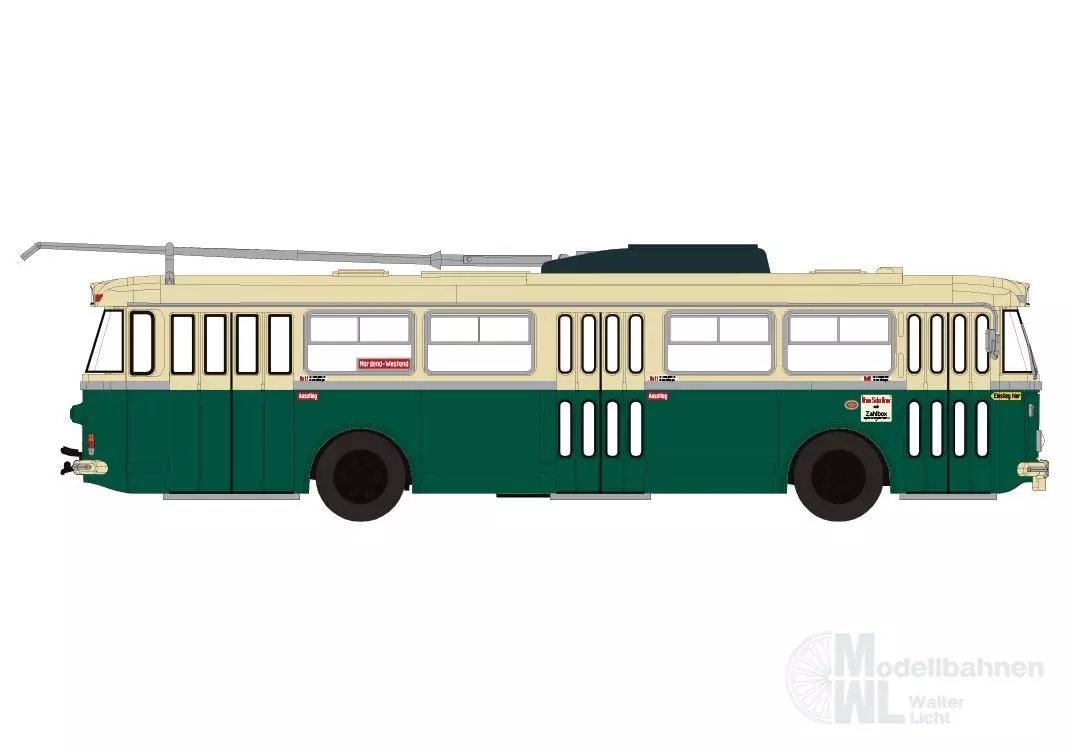 Brekina 61362 - Skoda Tr9 aus Eberswalde H0 1:87