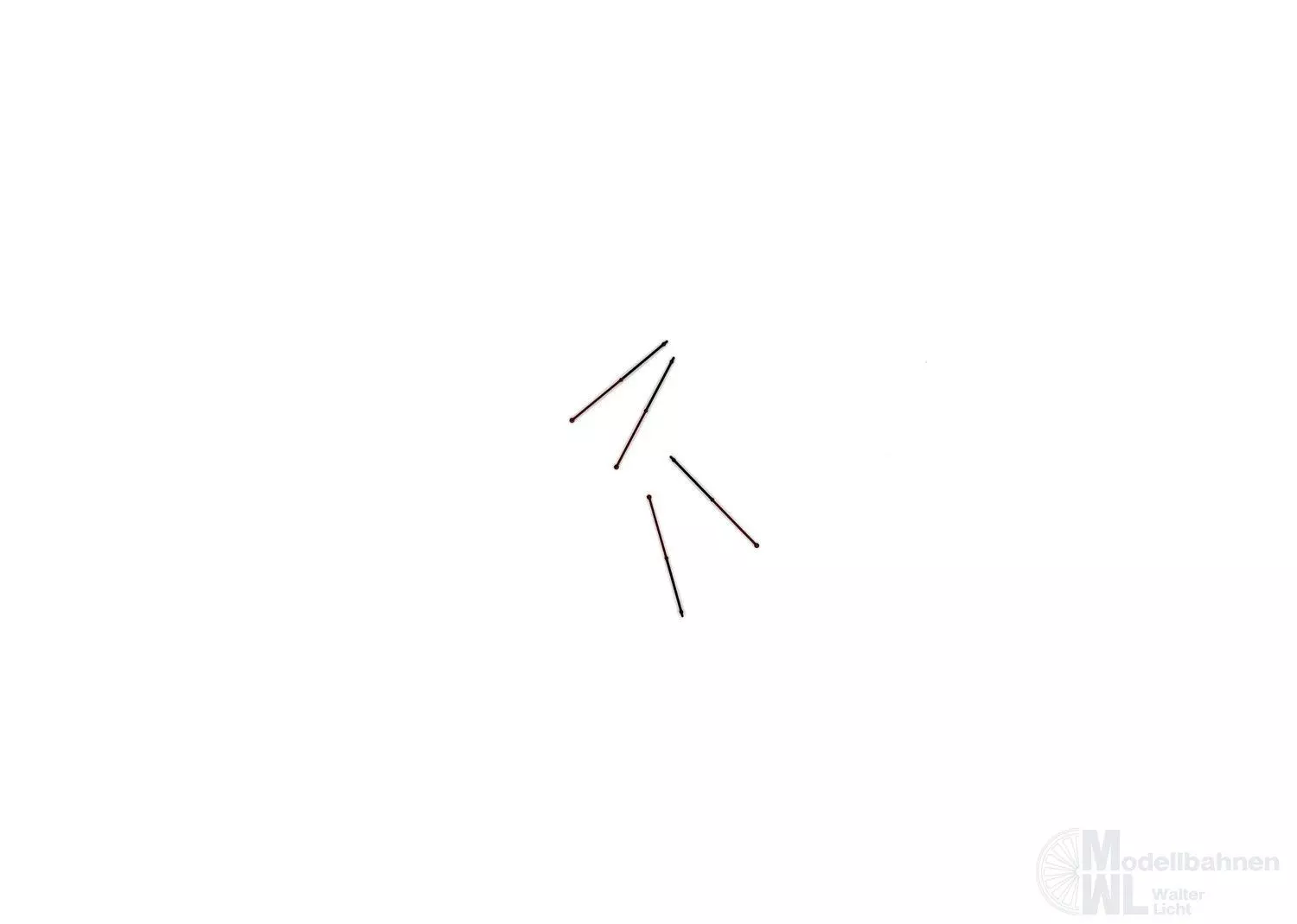 Märklin Ersatzeile E120108 - ERSATZTEIL: Griffstangen 4 St