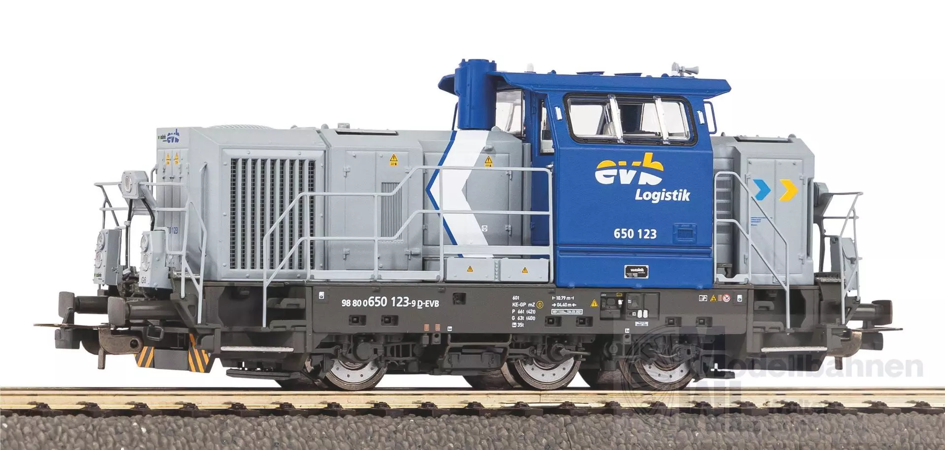Piko 52672 - Diesellok Vossloh G 6 EVB Ep.VI MTU H0/GL