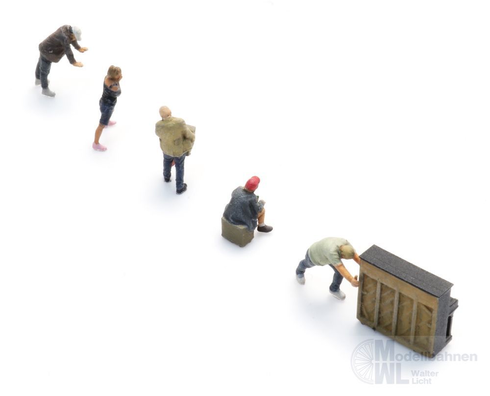 ARTITEC b.v. 5220041 - Umzugshelfer 5 Figuren Z 1:220