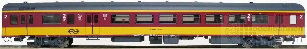 Exact Train 11169 - Personenwagen NS Ep.IV 2.Kl./Gepäck für Belgien H0/GL Exact Train 11169 - Personenwagen NS Ep.IV 2.Kl./Gepäck für Belgien H0/GL