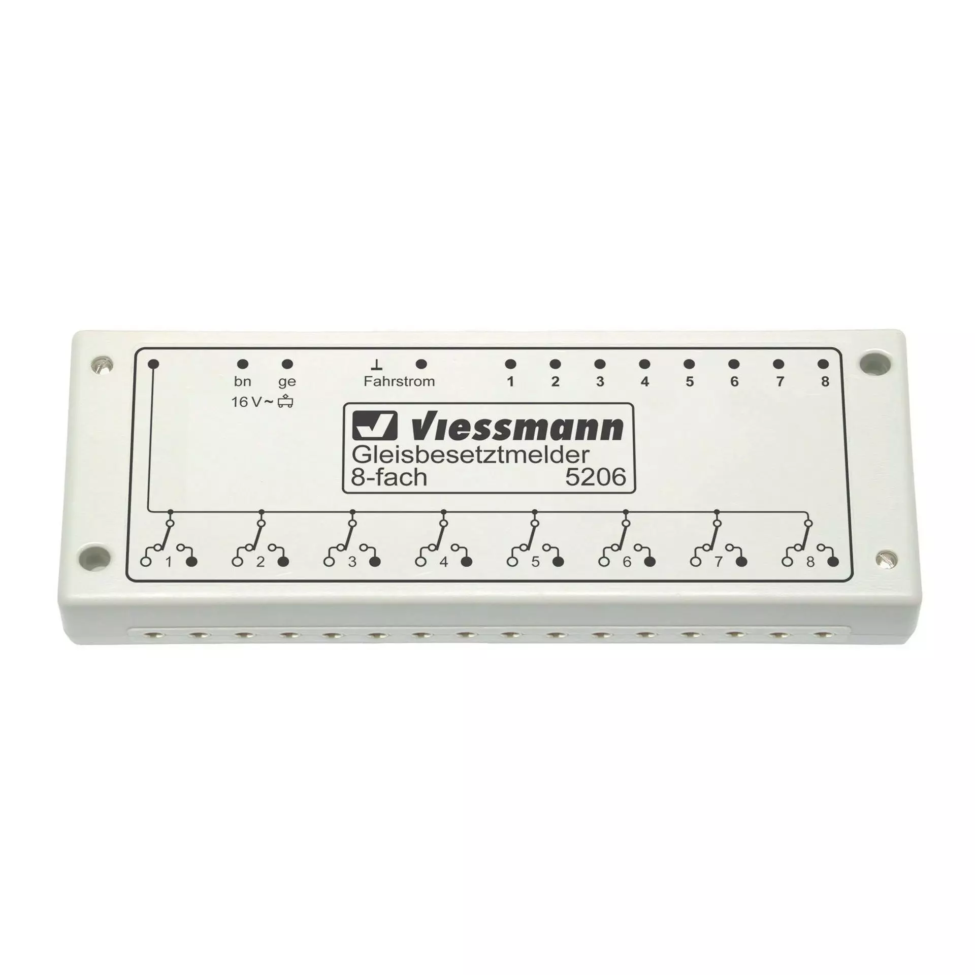 Viessmann 5206 - Gleisbesetztmelder 8-fach