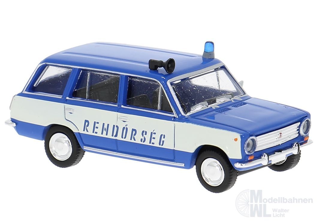 Brekina 27274 - Lada 2102 Kombi der ungarischen Polizei Rendorseg H0 1:87