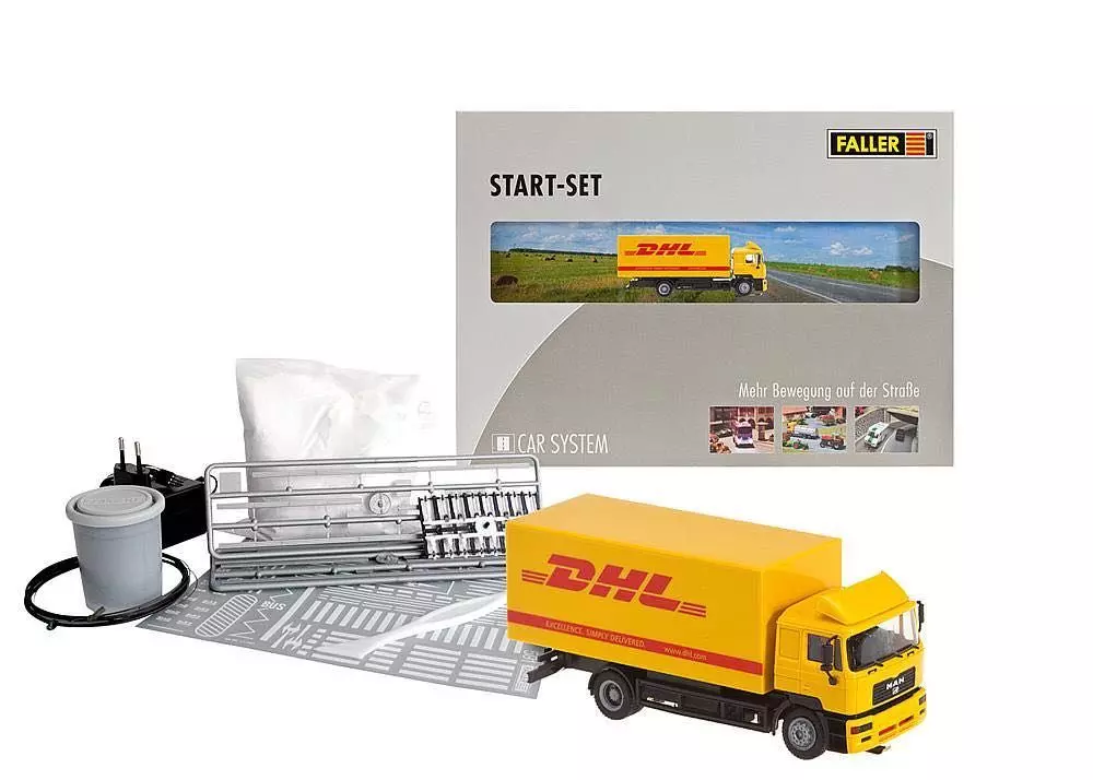 Faller 161607 - Car System Start-Set DHL MAN H0 1:87