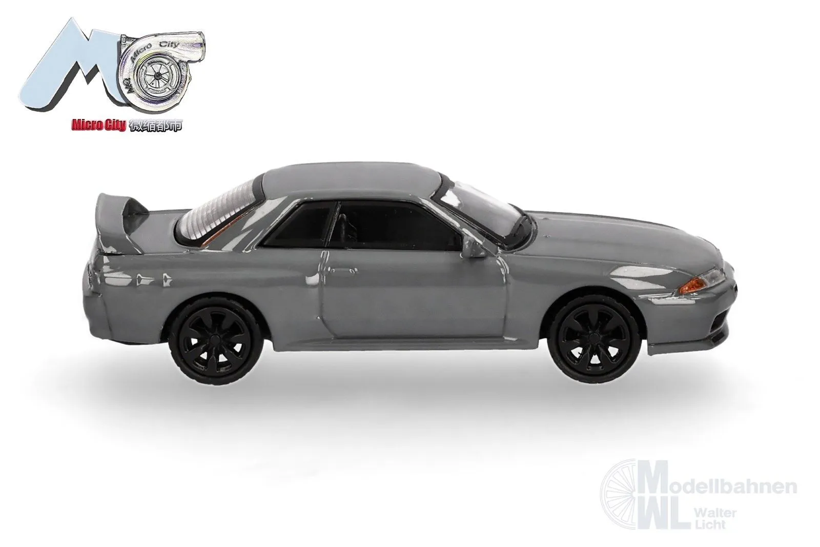 Herpa 87MC000094 - Nissan Skyline GTR32 grau H0 1:87
