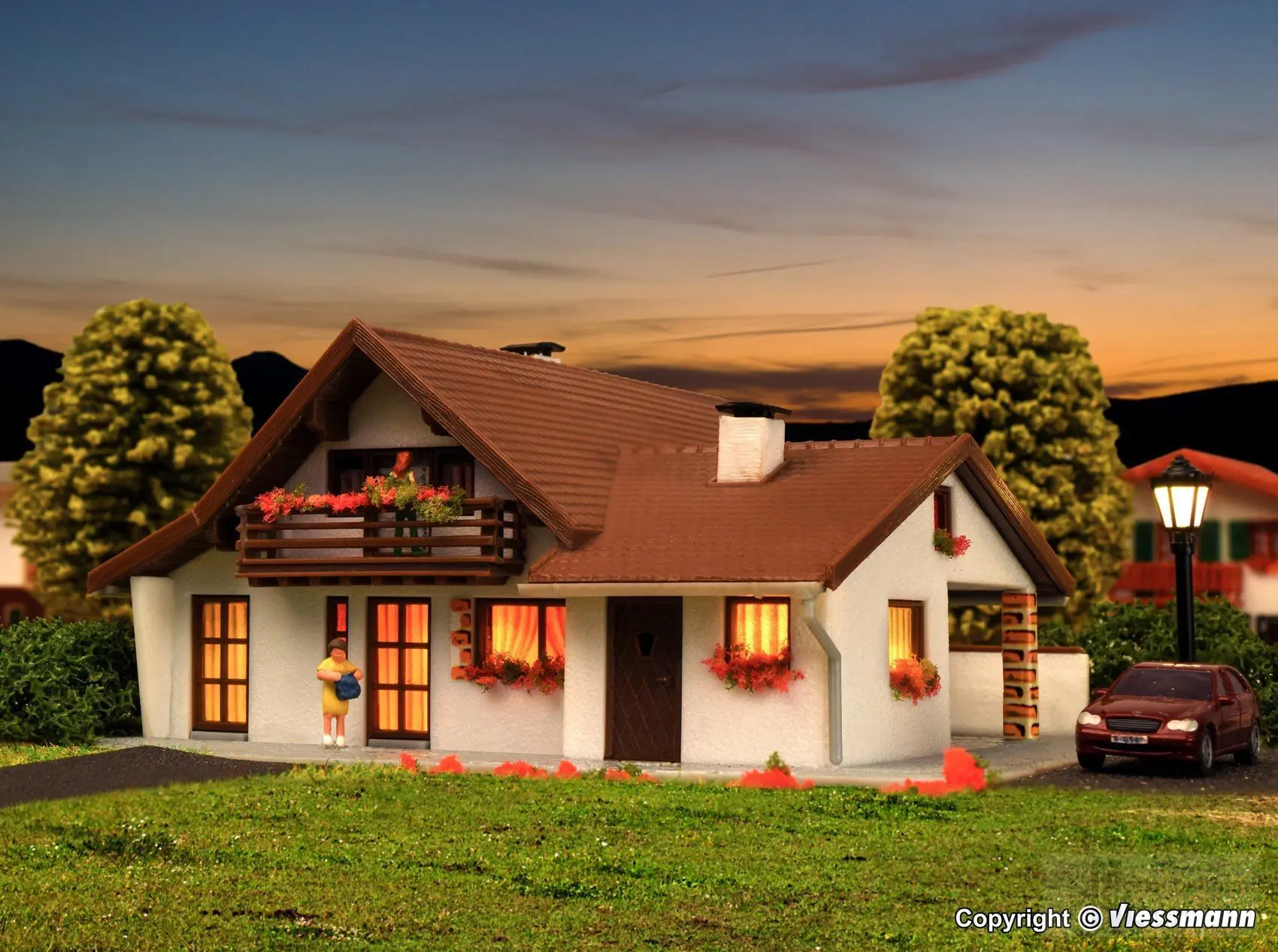 Vollmer 47718 - Landhaus N 1:160