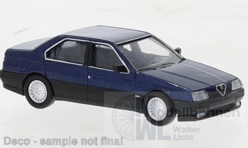 PCX-Models 870435 - Alfa Romeo 164 metallic-blau 1987 H0 1:87