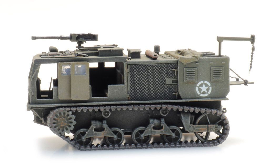 ARTITEC b.v. 6870413 - US M4 High Speed Tractor Unloading H0 1:87