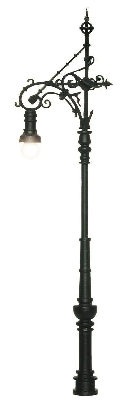 Viessmann 6393 - Leuchte Charlottenburg, LED warmweiß H0 1:87