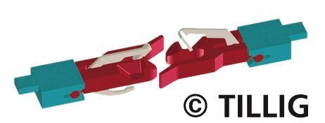 Tillig 08840 - Kupplung (Standard) 8 Stück TT 1:120