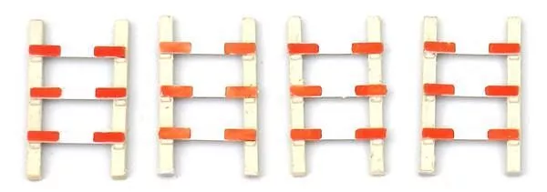 ARTITEC b.v. 387.56 - 4 Zäune für Bahnübergang H0 1:87