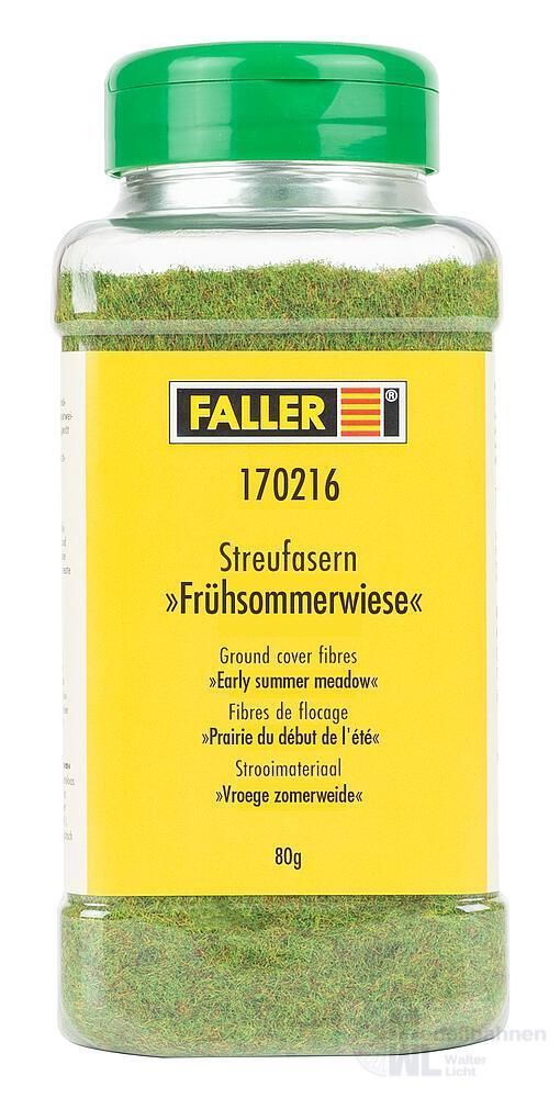 Faller 170216 - Grasfasern Frühsommerwiese 4 mm 80 g H0 1:87