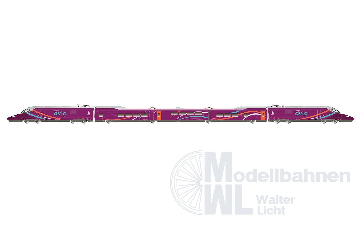 Electrotren 2031 - Triebzug AVLO RENFE Ep.VI 5.tlg H0/GL Electrotren 2031 - Triebzug AVLO RENFE Ep.VI 5.tlg H0/GL