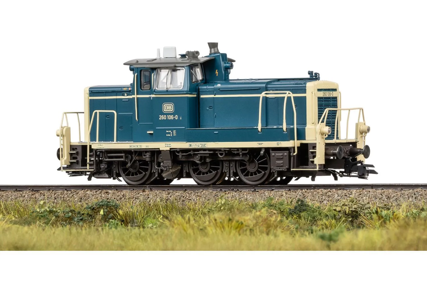 Trix 25601 - Diesellok BR 260 DB Ep.IV H0/GL Sound Telex