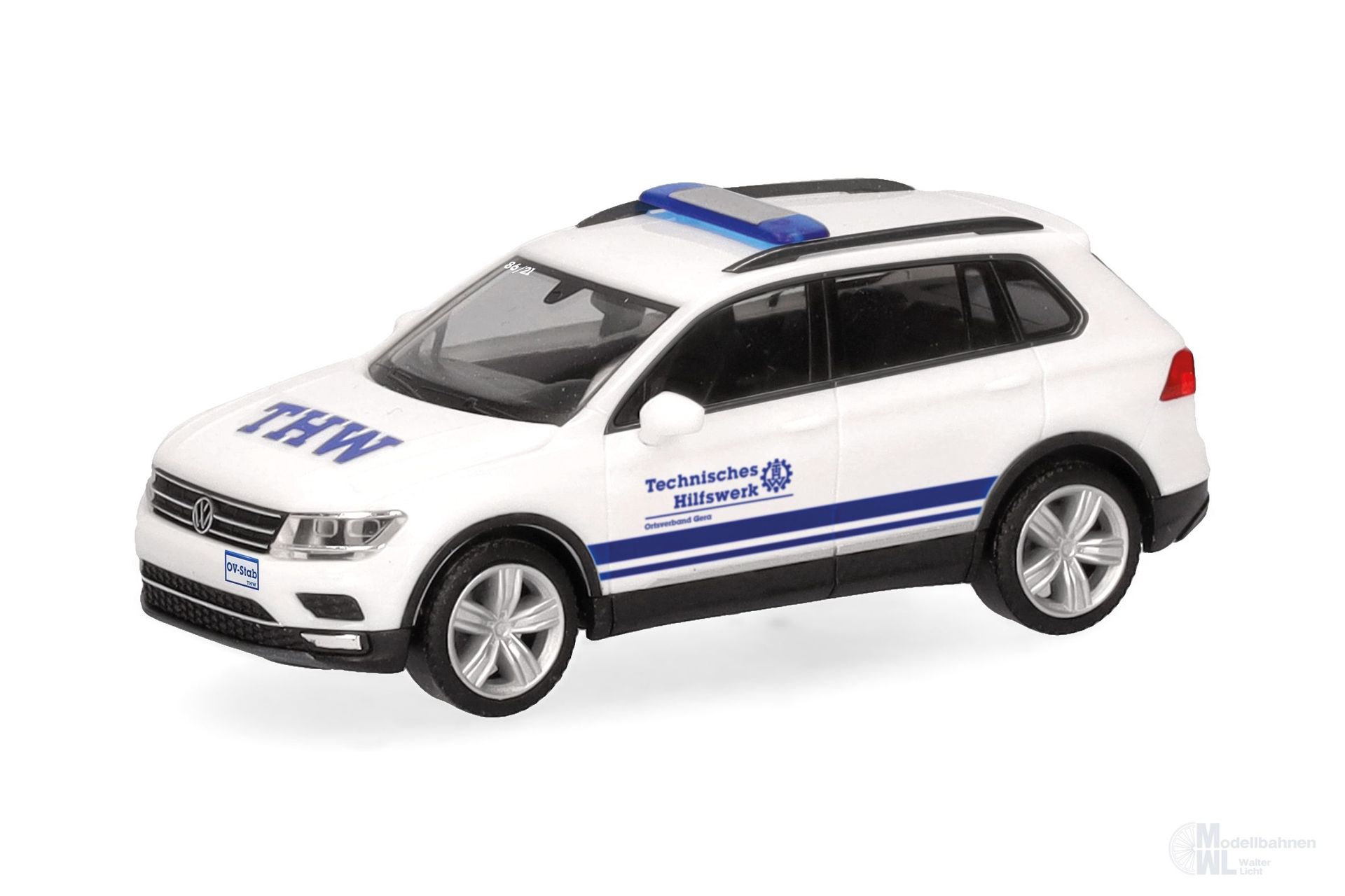 Herpa 098687 - VW Tiguan THW Gera Thüringen H0 1:87 Herpa 098687 - VW Tiguan THW Gera Thüringen H0 1:87