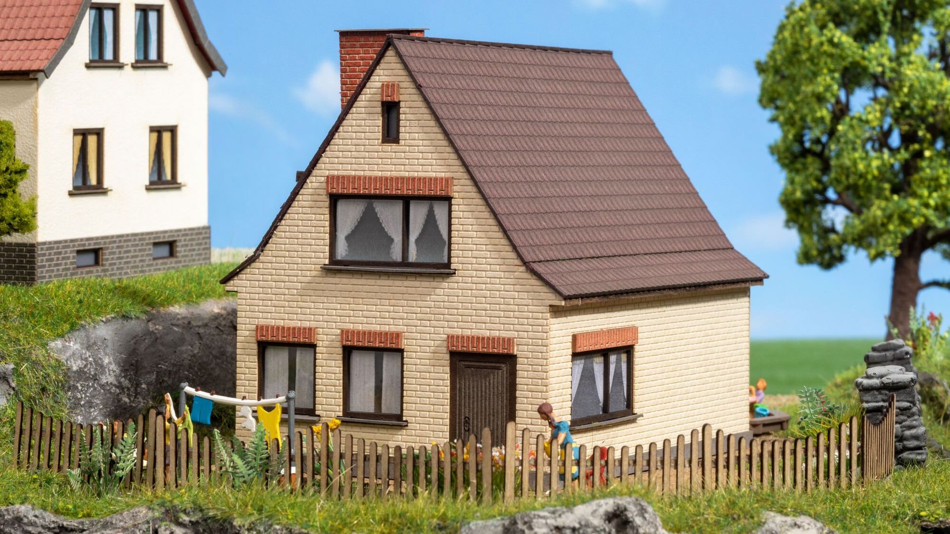 Noch 66604 - Kleines Siedlungshaus H0 1:87 Noch 66604 - Kleines Siedlungshaus H0 1:87