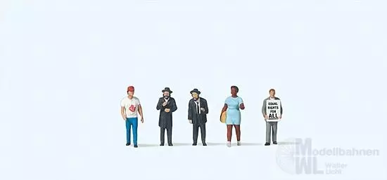 Preiser 79164 - Amerikanische Straßenszenen N 1:160