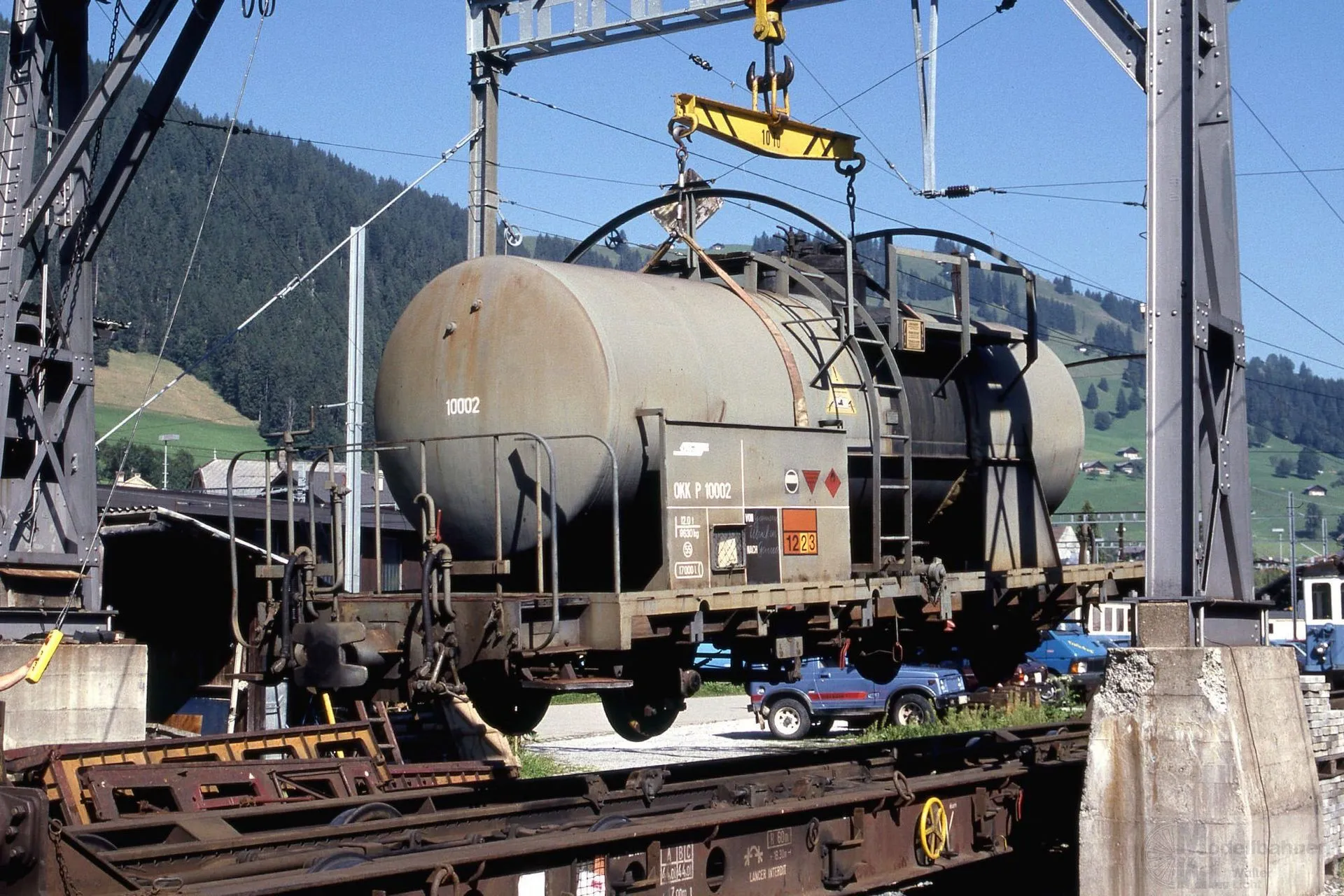 Bemo 2296111 - Kesselwagen RhB Ep.IV P 10001 H0m