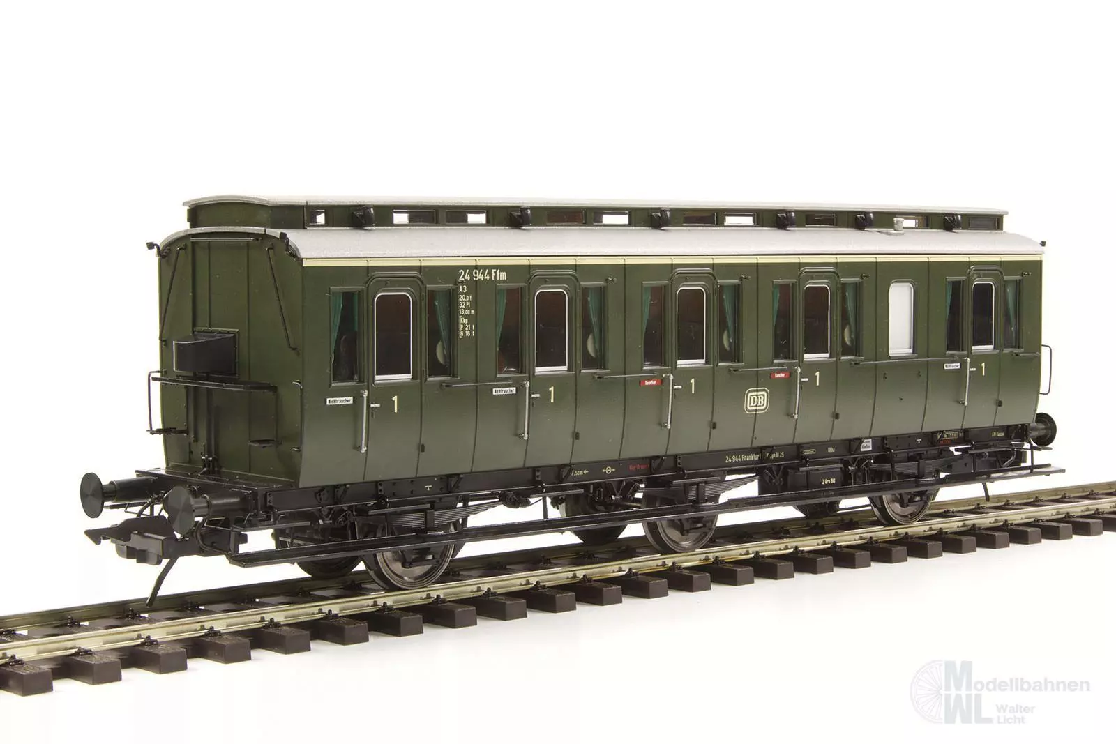 Lenz 41161-01 - Abteilwagen DB Ep.III Bauart B3 ohne Bremserhaus Spur 0
