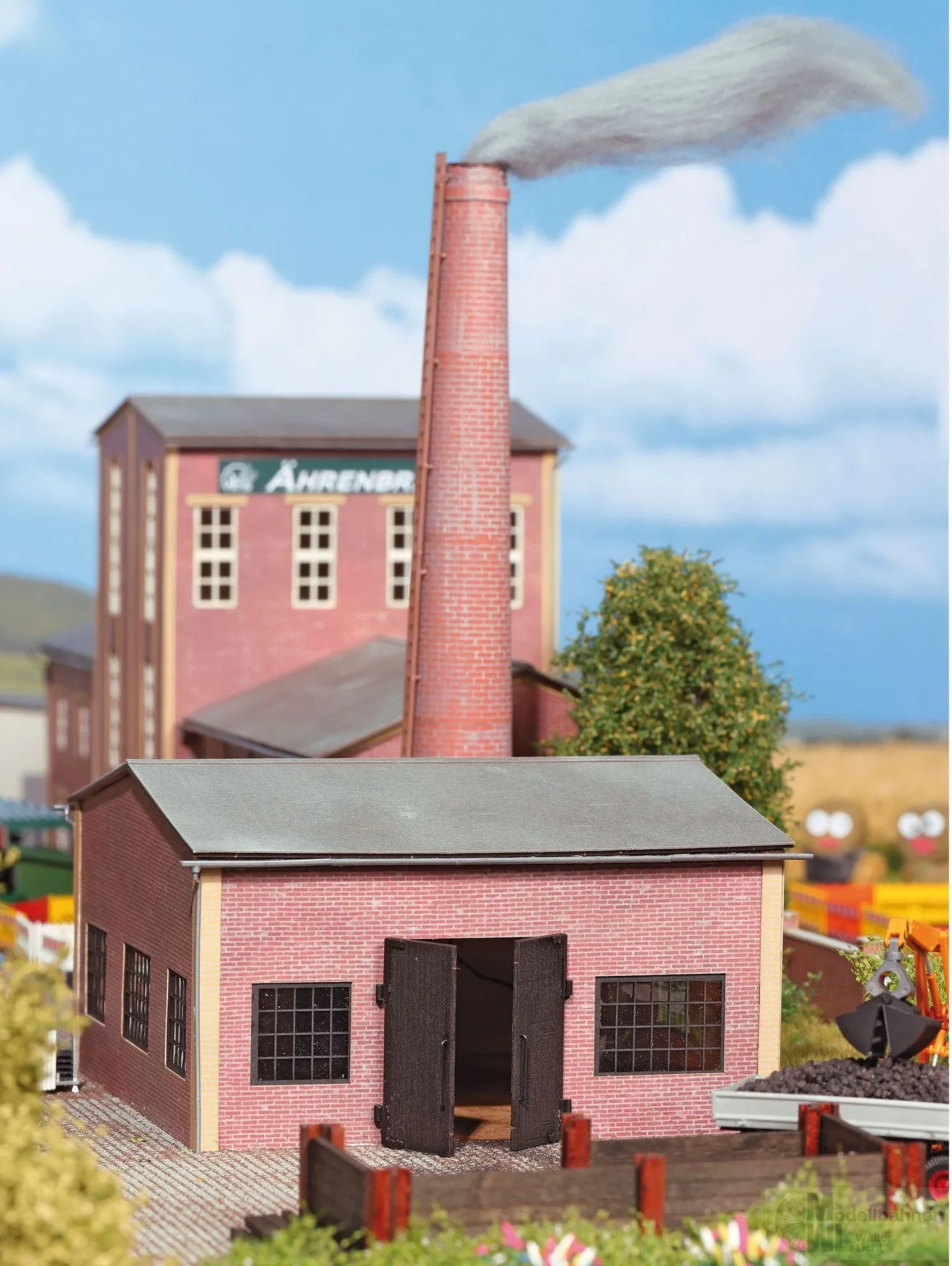 Busch 1969 - Heizhaus H0 1:87