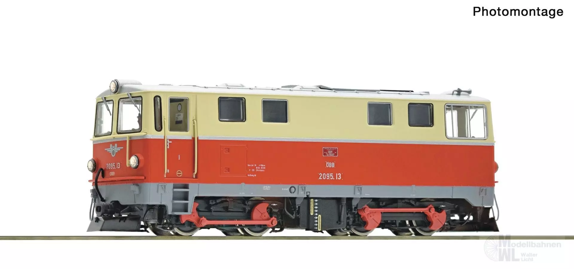 Roco 7550007 - Diesellok BR 2095.13 ÖBB Ep.III H0e Sound