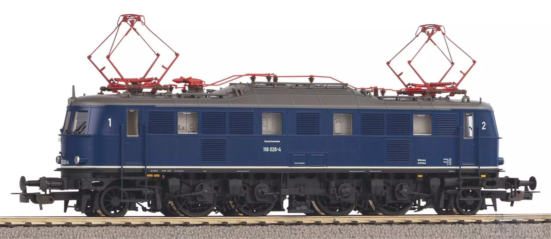 Piko 51876 - E-Lok BR 118 DB Ep.IV blau H0/GL
