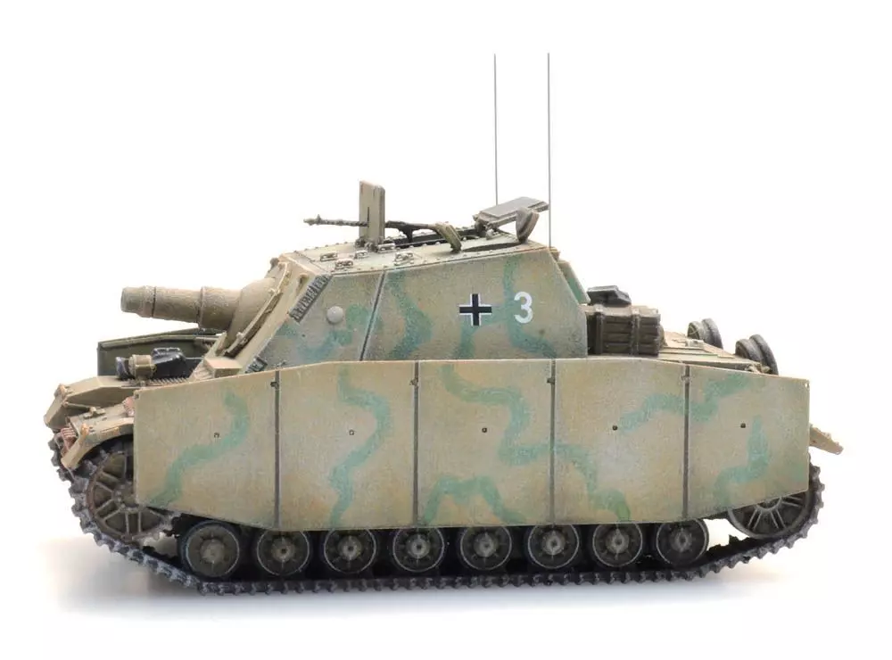 ARTITEC b.v. 6870405 - WM Sturmpanzer IV Brummbär Tarnung H0 1:87